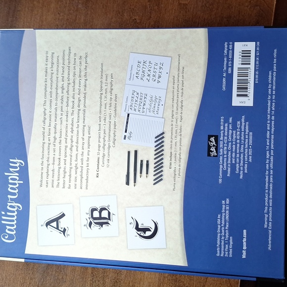 Calligraphy, A Complete Lettering Kit For Beginners - Picture 2 of 2